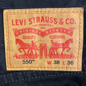 Levi Strauss & Co. Men's Regular Jeans - Black
